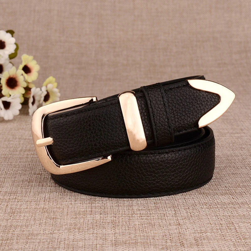 Sleek Elegance Leather Belt