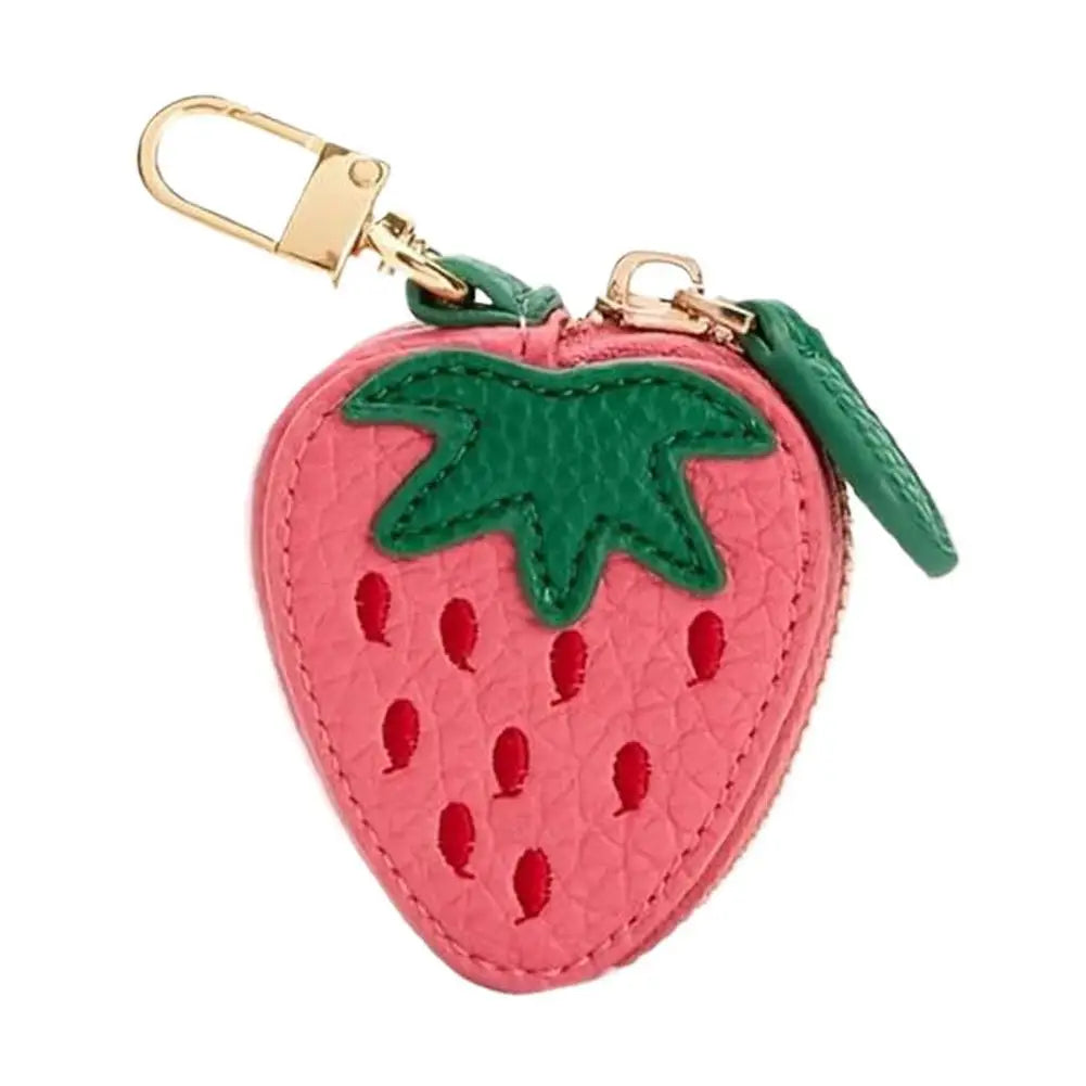 FruitPop Mini Leather Coin & Key Bag