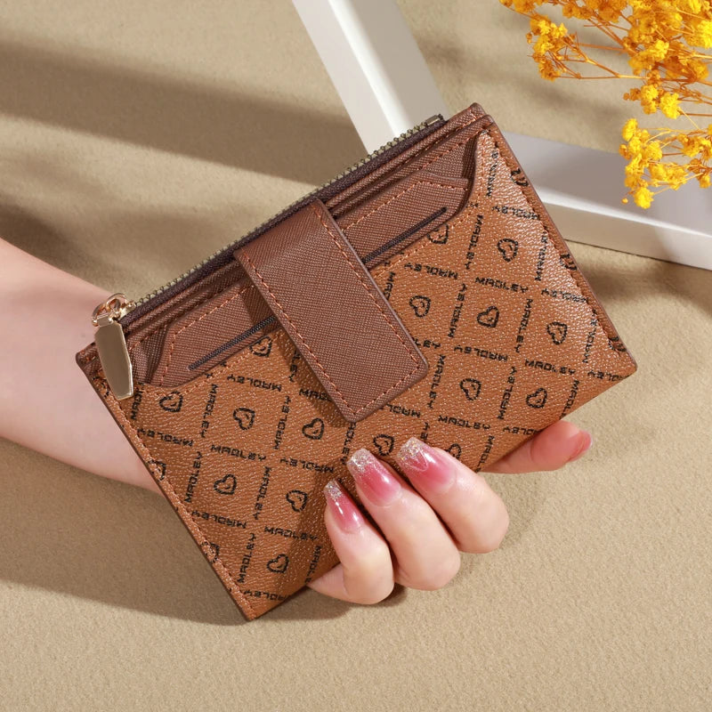 VintageVibe™ Short Wallet & Coin Purse