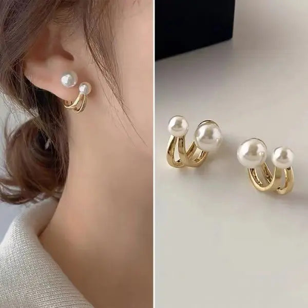 Crystal Flower Stud Earrings