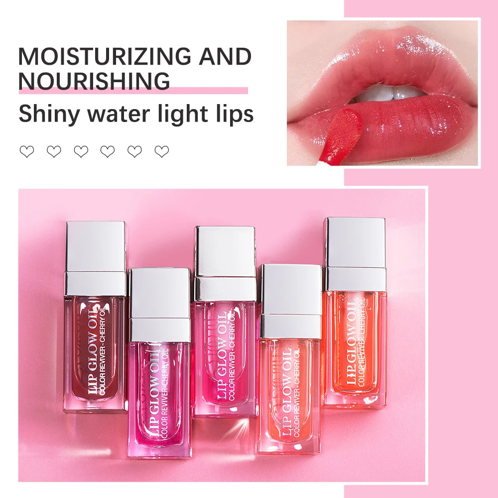 Crystal Jelly Lip Oil – Moisturizing & Plumping Lip Gloss, 6ml