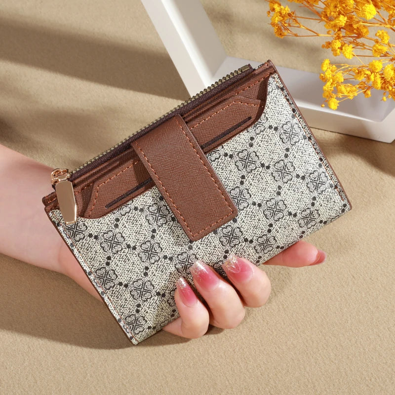 VintageVibe™ Short Wallet & Coin Purse