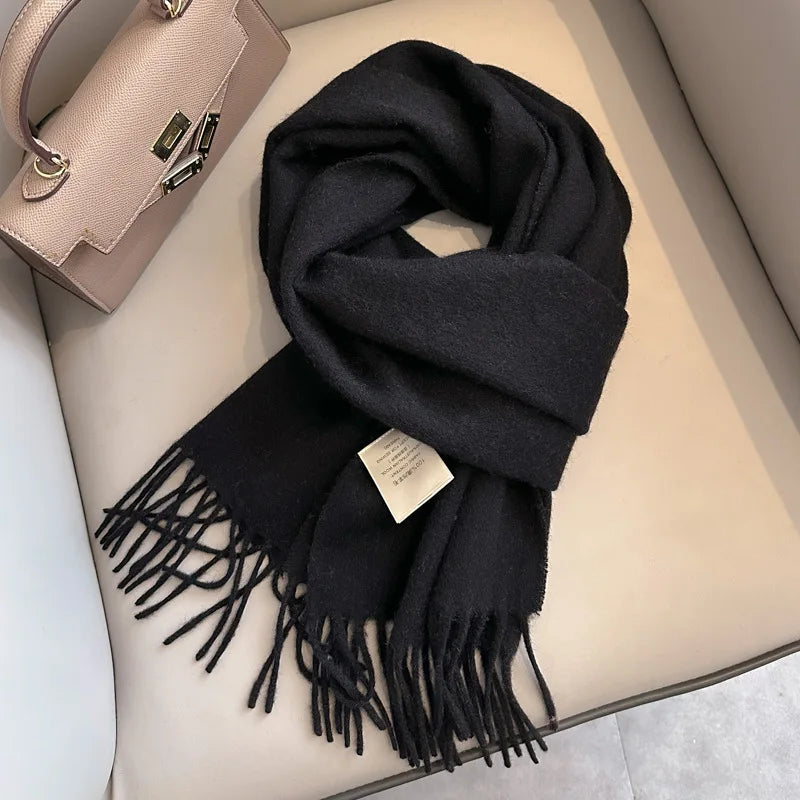 Classic Cozy 100% Wool Scarf
