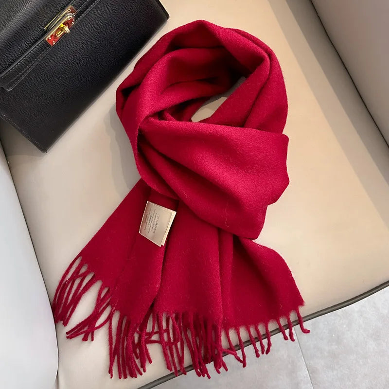 Classic Cozy 100% Wool Scarf