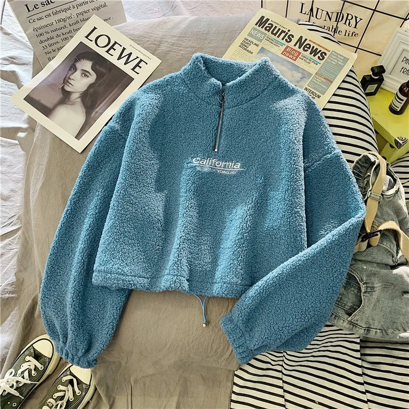 Cropped Cozy Core