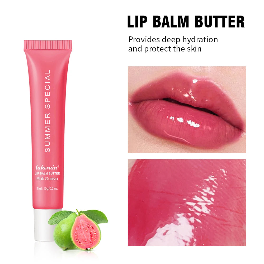 Summer Lip Balm – Moisturizing Gloss with Vanilla Mint & Coffee Scent