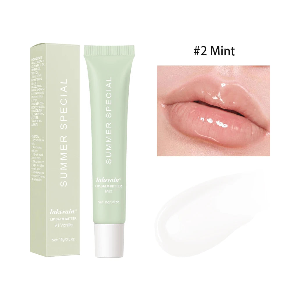 Summer Lip Balm – Moisturizing Gloss with Vanilla Mint & Coffee Scent