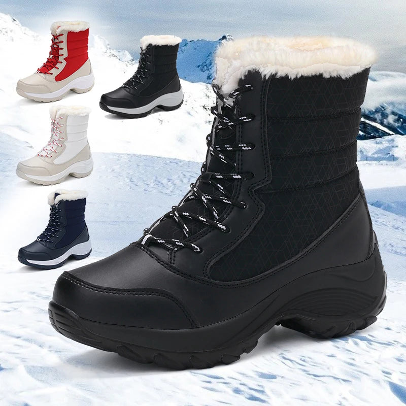 Women’s Platform Ankle Snow Boots