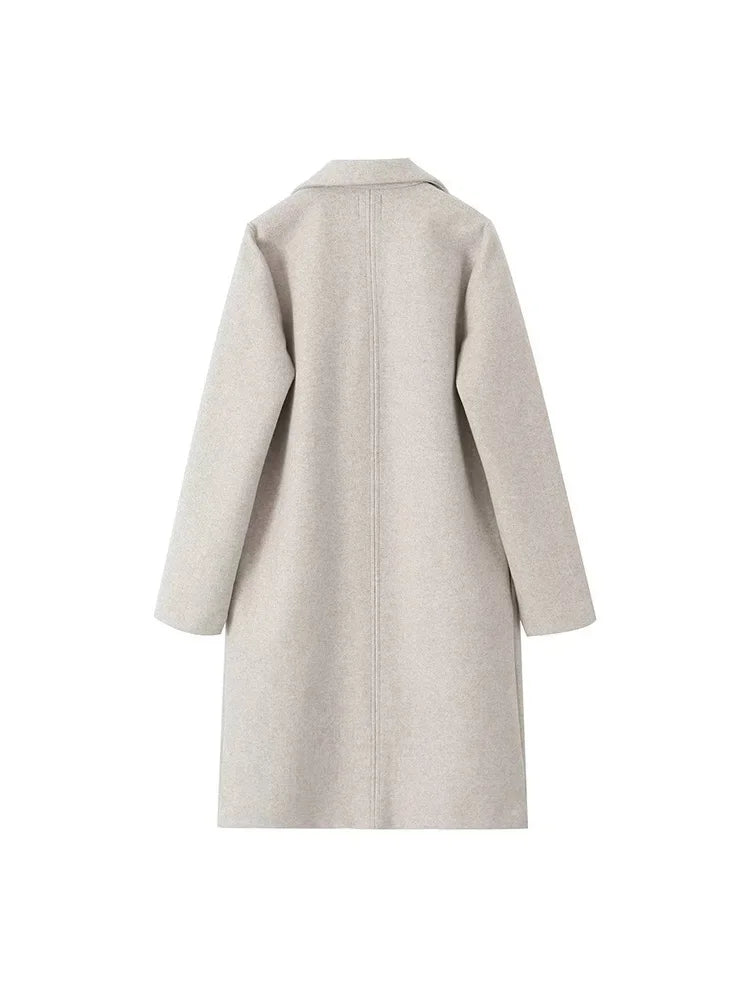 Willshela Monarch V-Neck Long Coat