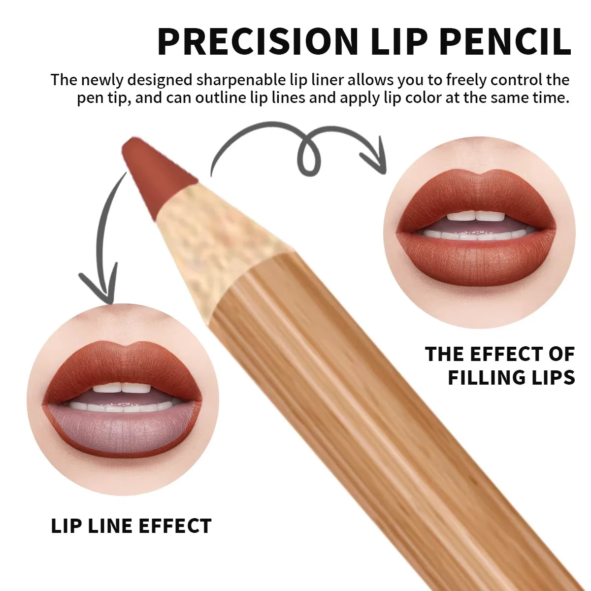 VelvetLock 12-Color Matte Lipliner