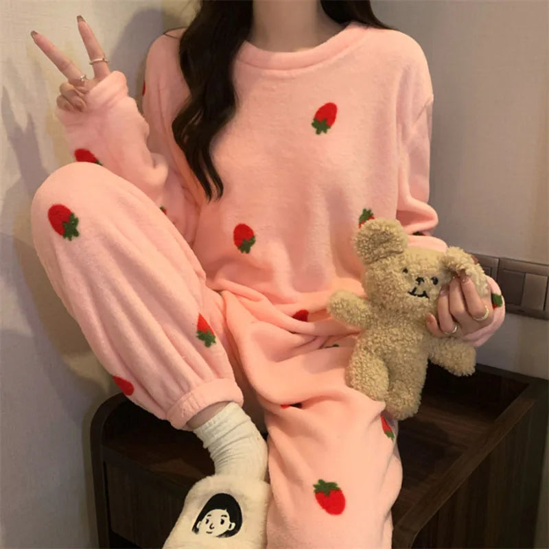 Sweet Strawberry Sleepwear