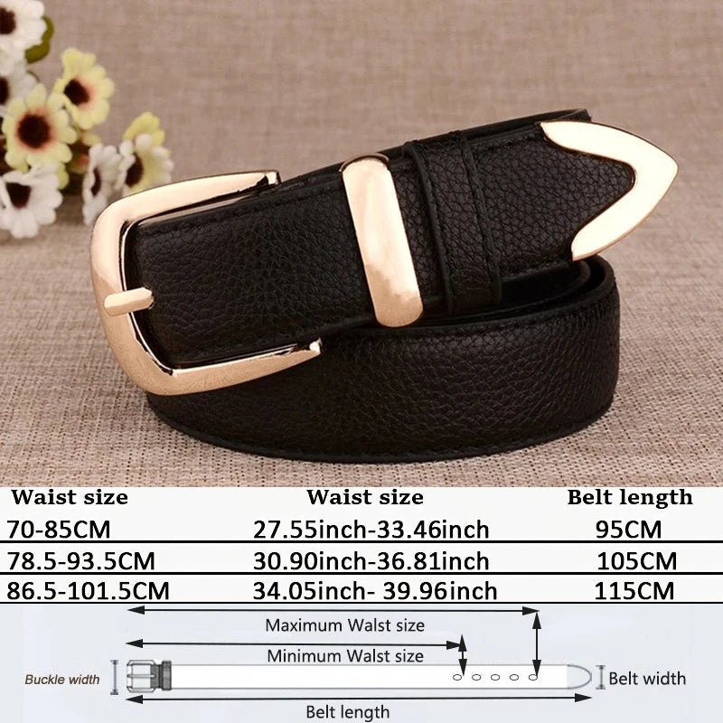 Sleek Elegance Leather Belt