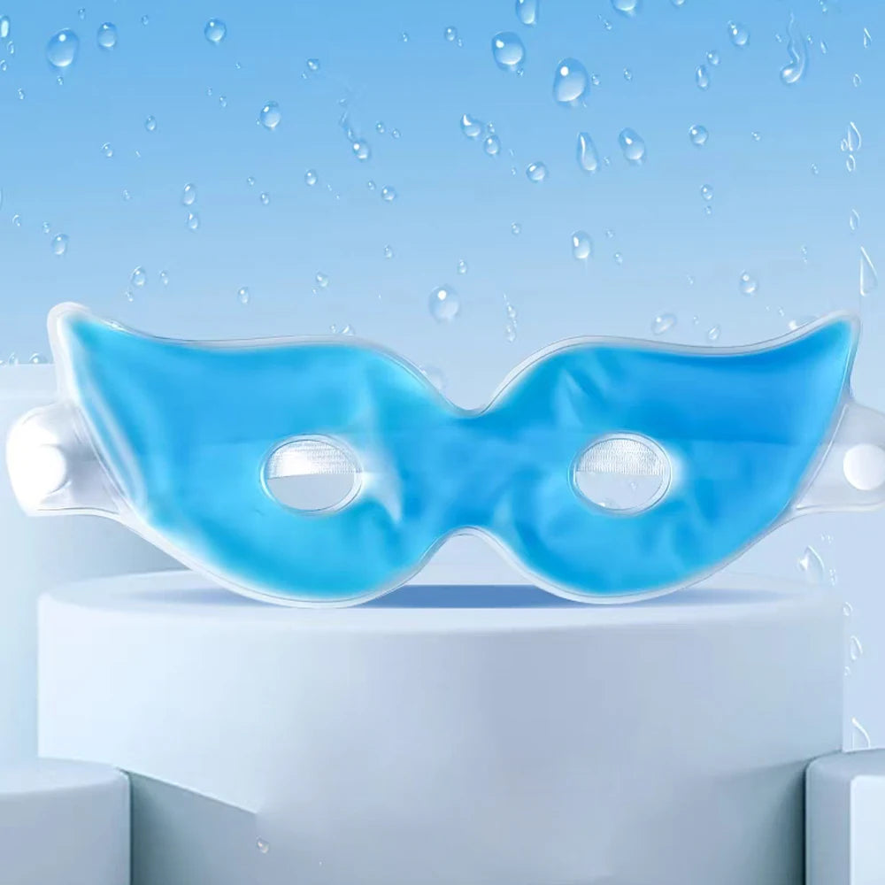 Cooling Gel Face & Eye Mask – Hot/Cold Therapy for Skin & Spa