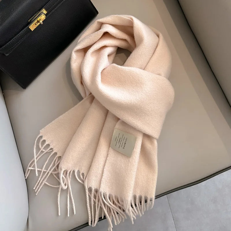 Classic Cozy 100% Wool Scarf