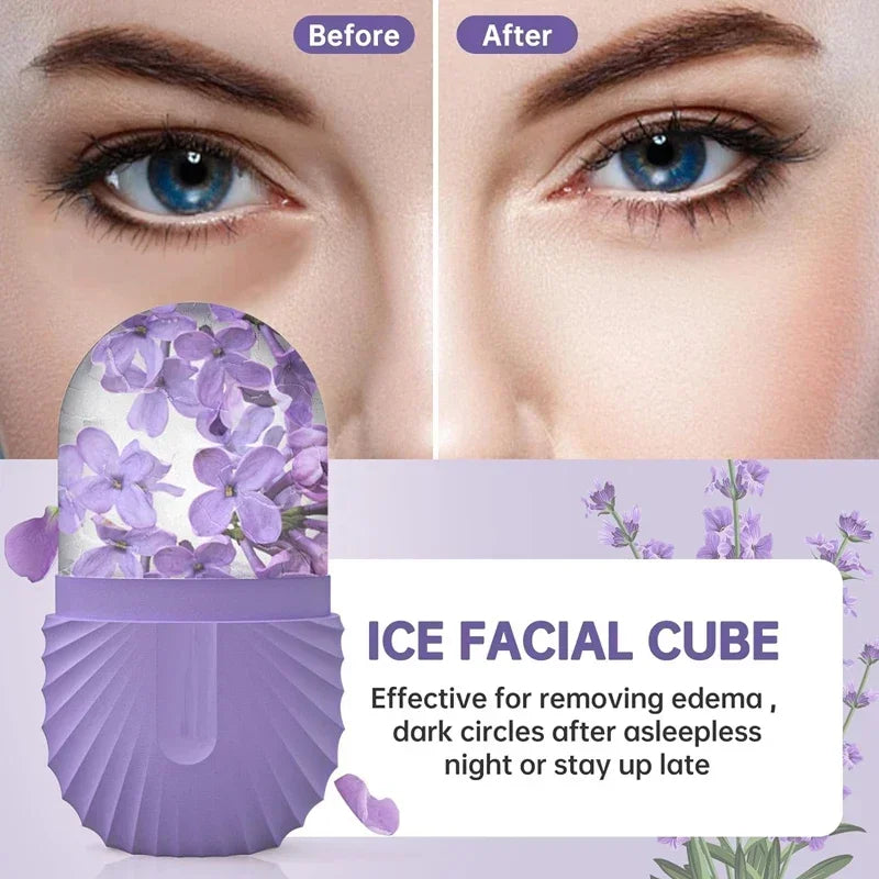 Ice Face Roller – Silicone Ice Mold for Facial Massage