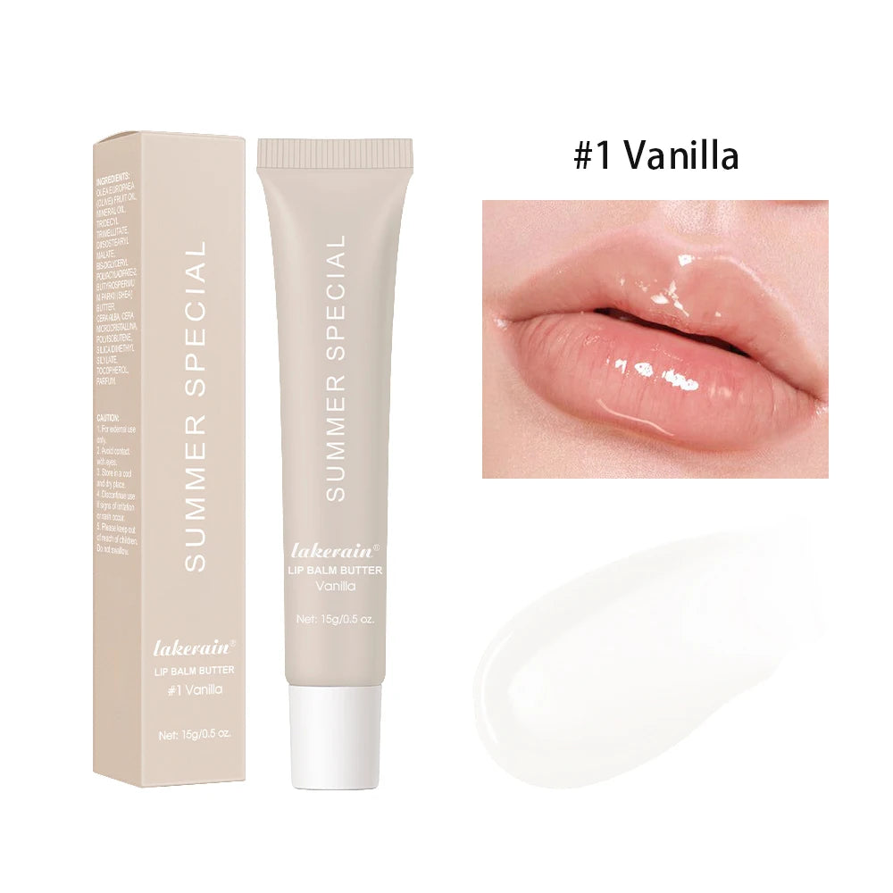 Summer Lip Balm – Moisturizing Gloss with Vanilla Mint & Coffee Scent