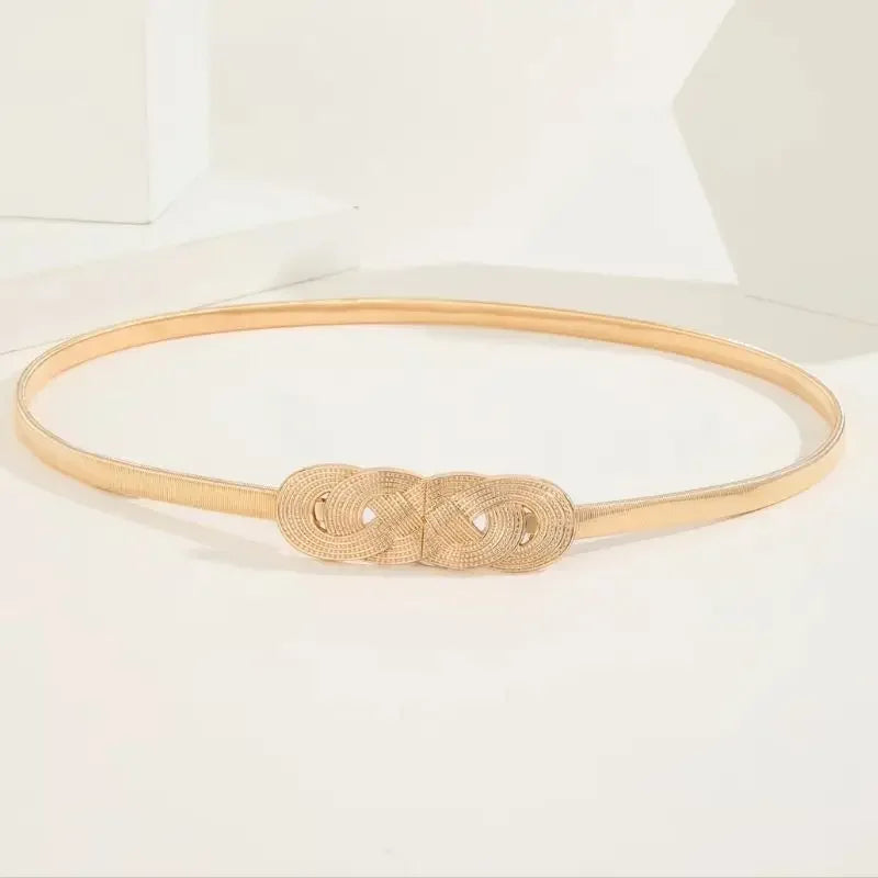 Fashion Gold Silver Belt Female