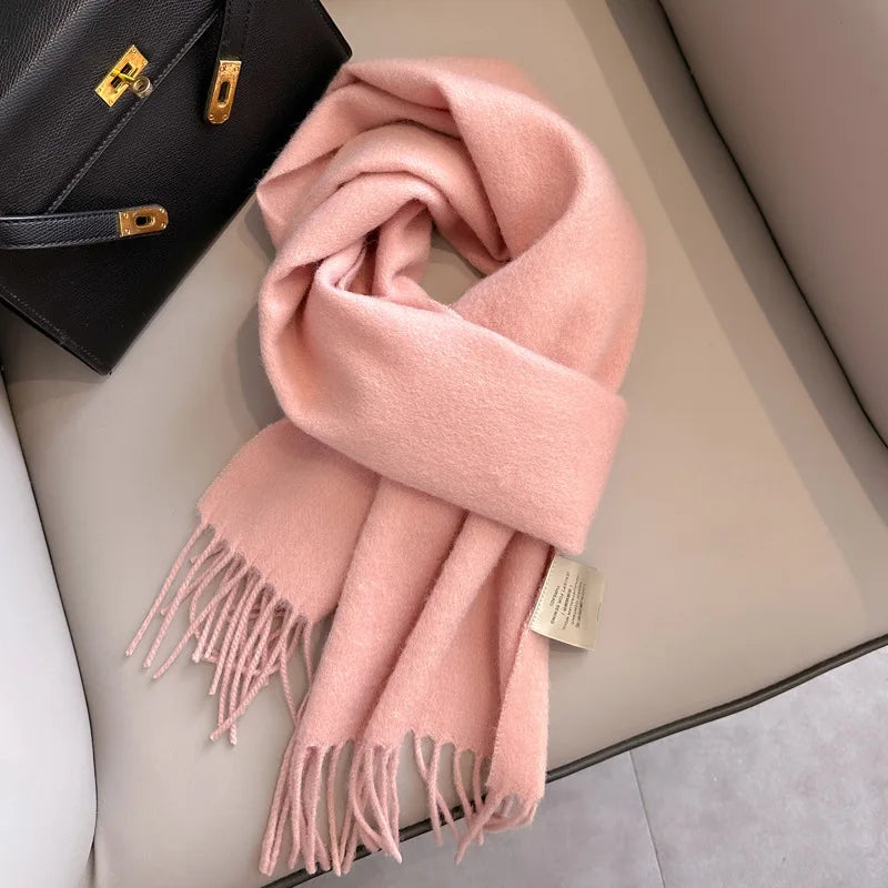 Classic Cozy 100% Wool Scarf