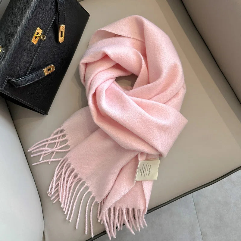 Classic Cozy 100% Wool Scarf
