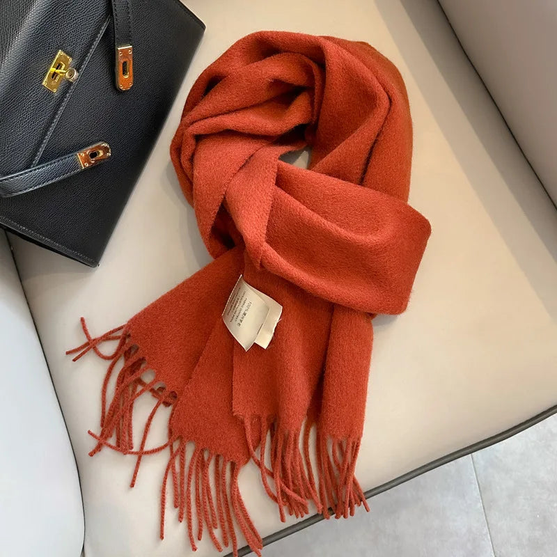 Classic Cozy 100% Wool Scarf