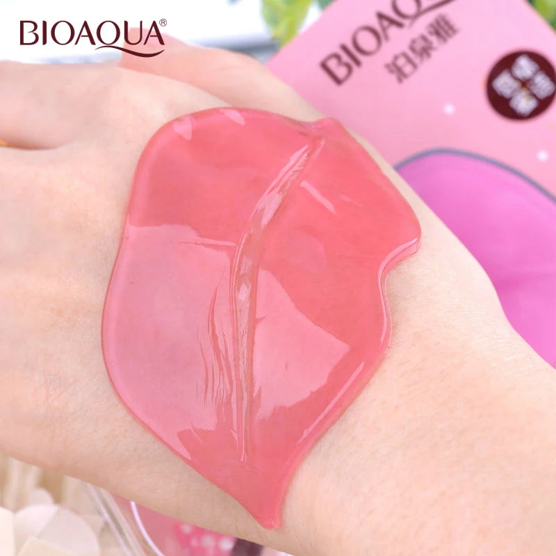 15pcs BIOAQUA Crystal Collagen Lip Masks – Moisturizing & Anti-Wrinkle