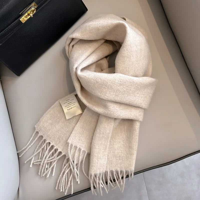 Classic Cozy 100% Wool Scarf
