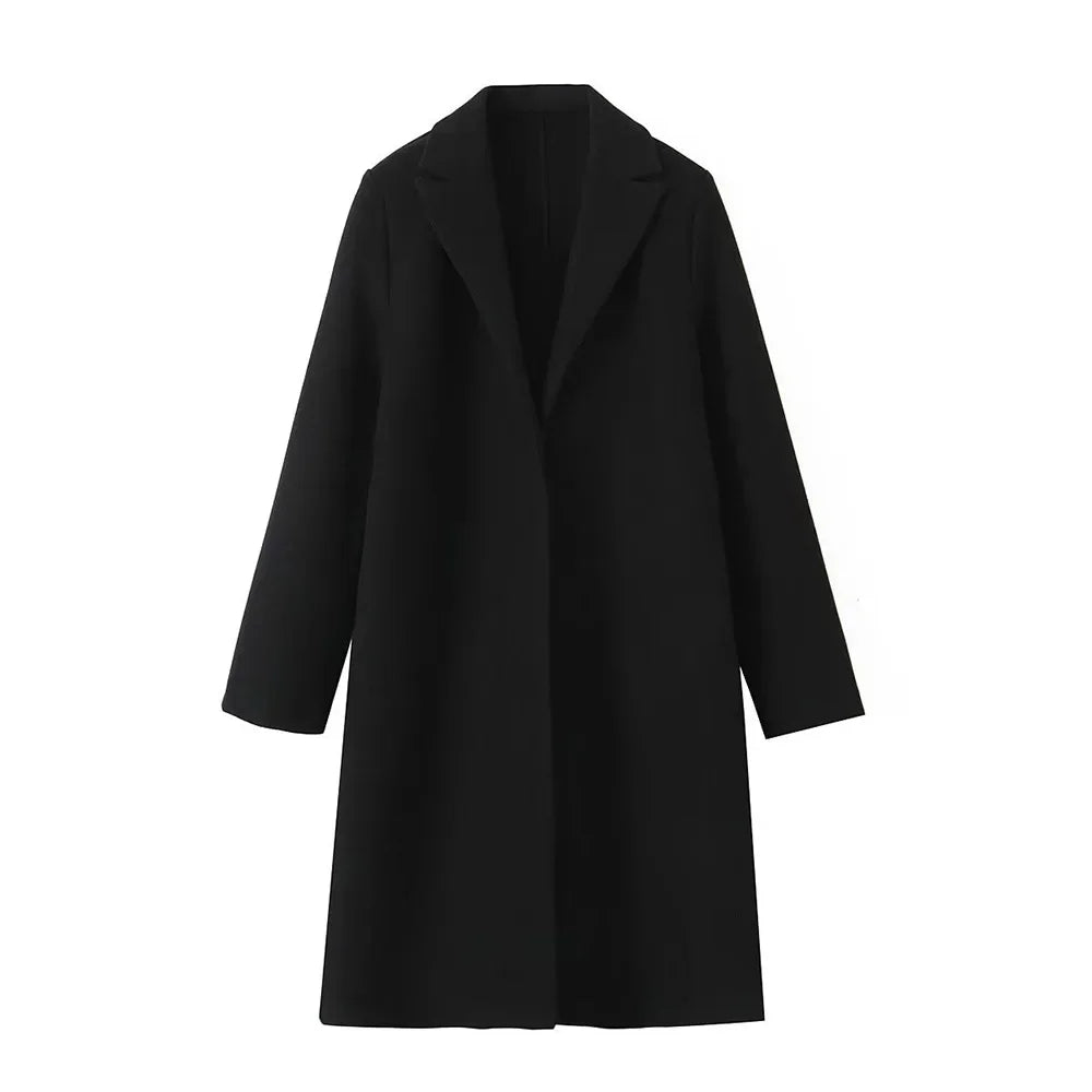 Willshela Monarch V-Neck Long Coat