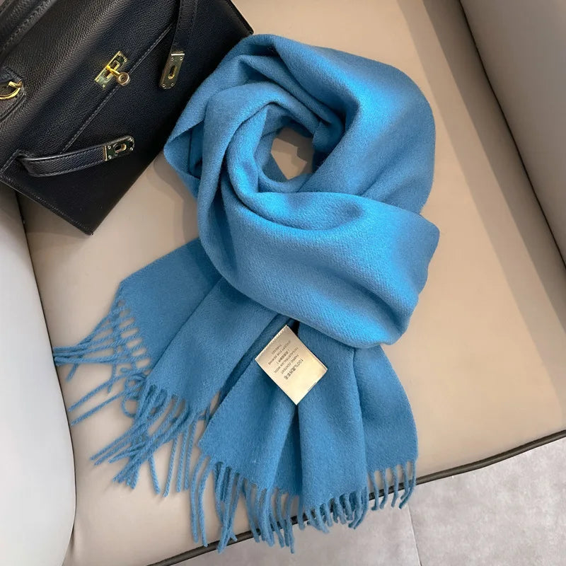 Classic Cozy 100% Wool Scarf