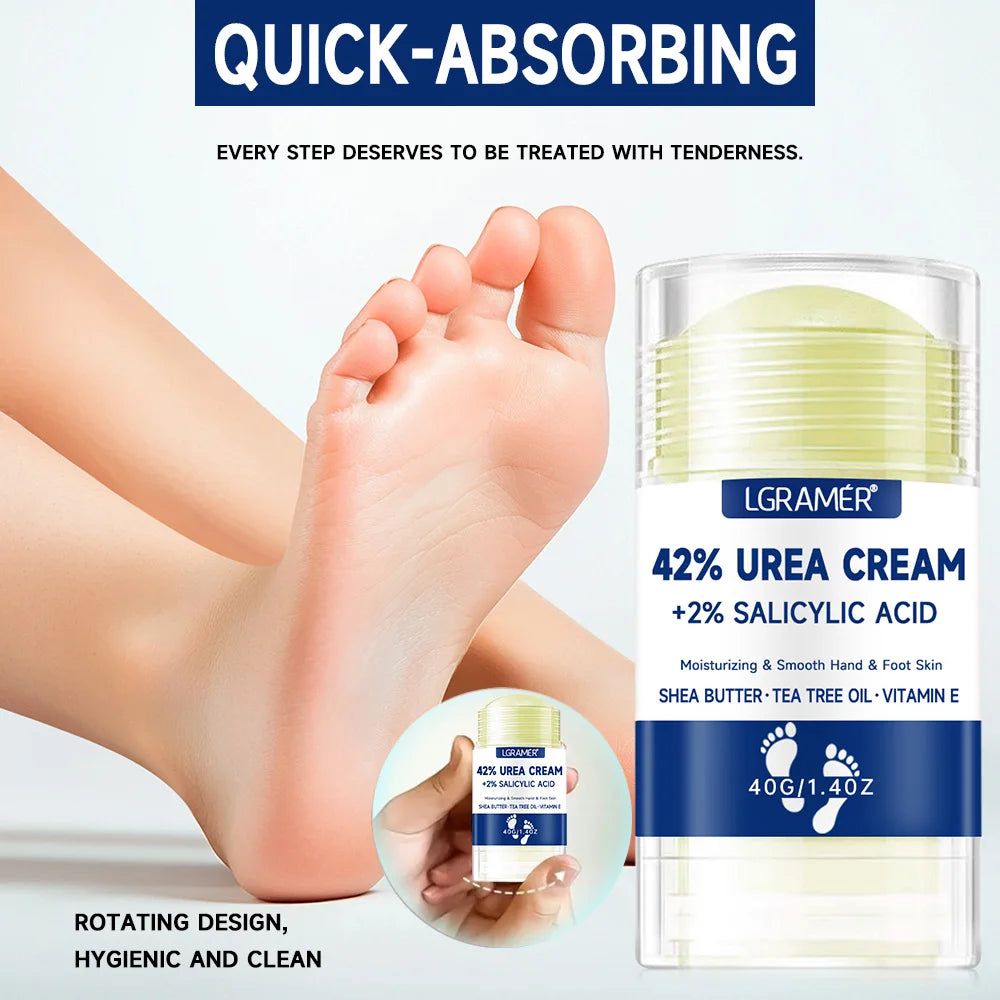 Moisturizing Foot & Hand Care – Urea & Salicylic Acid Formula.