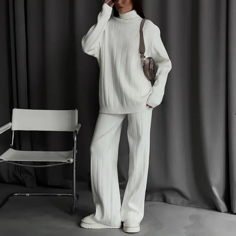 CozyChic Knit Tracksuit Outfit