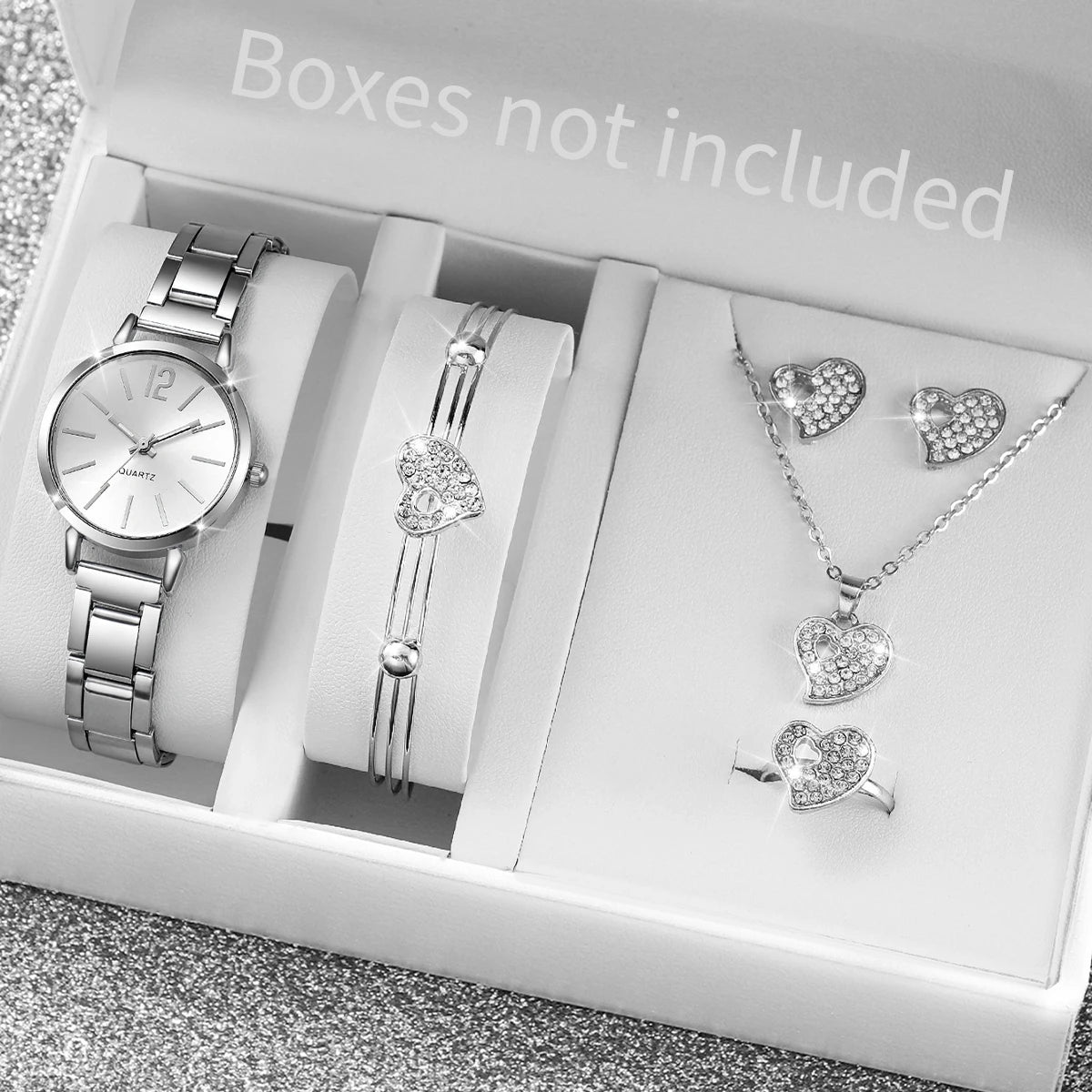 Roselle Stainless Steel Women’s Watch Set