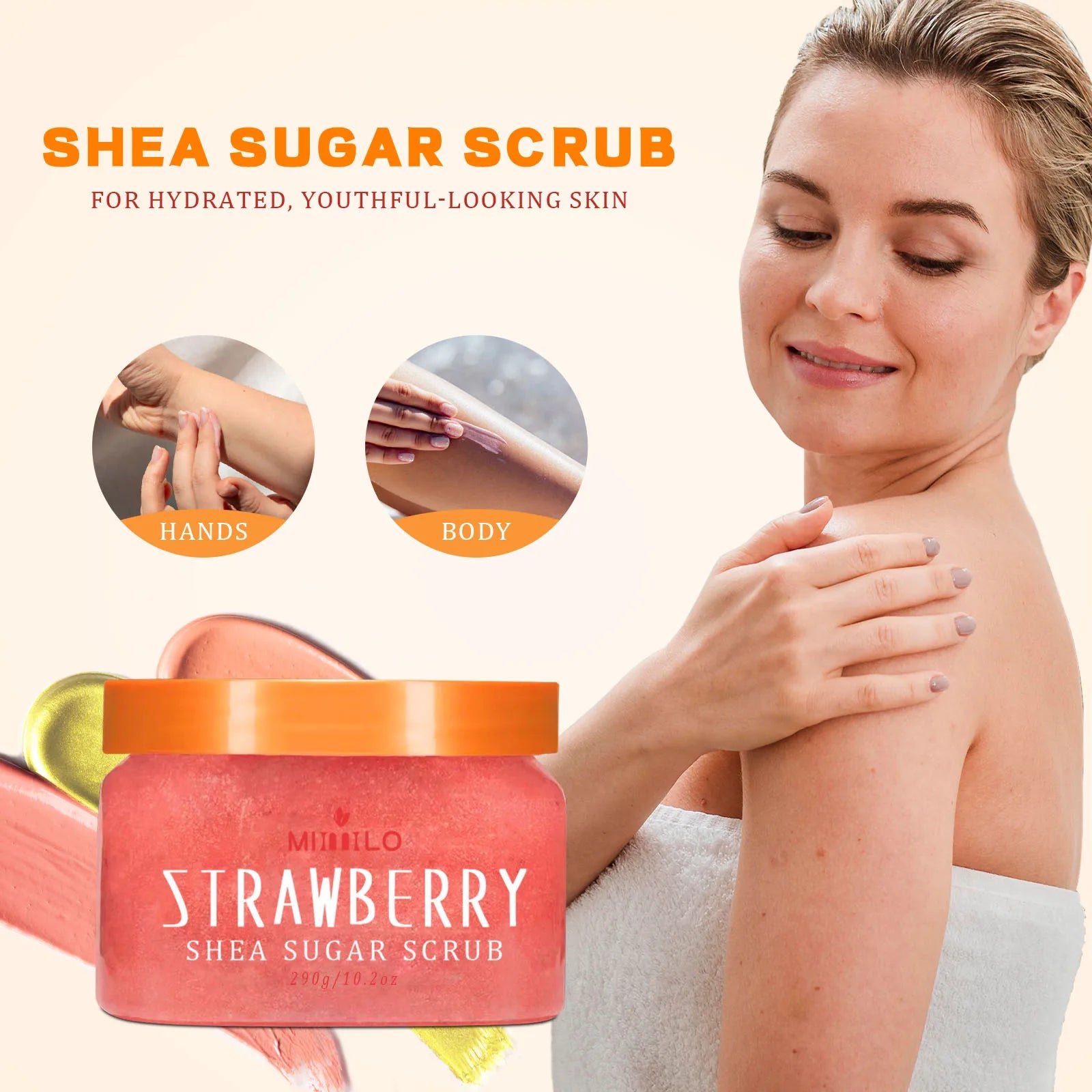 SweetGlow Moisturizing Sugar Scrub