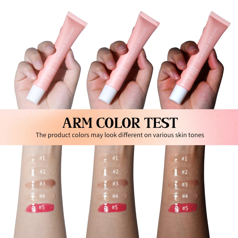 Summer Lip Balm – Moisturizing Gloss with Vanilla Mint & Coffee Scent