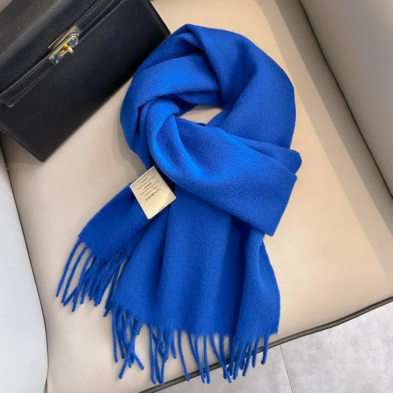 Classic Cozy 100% Wool Scarf