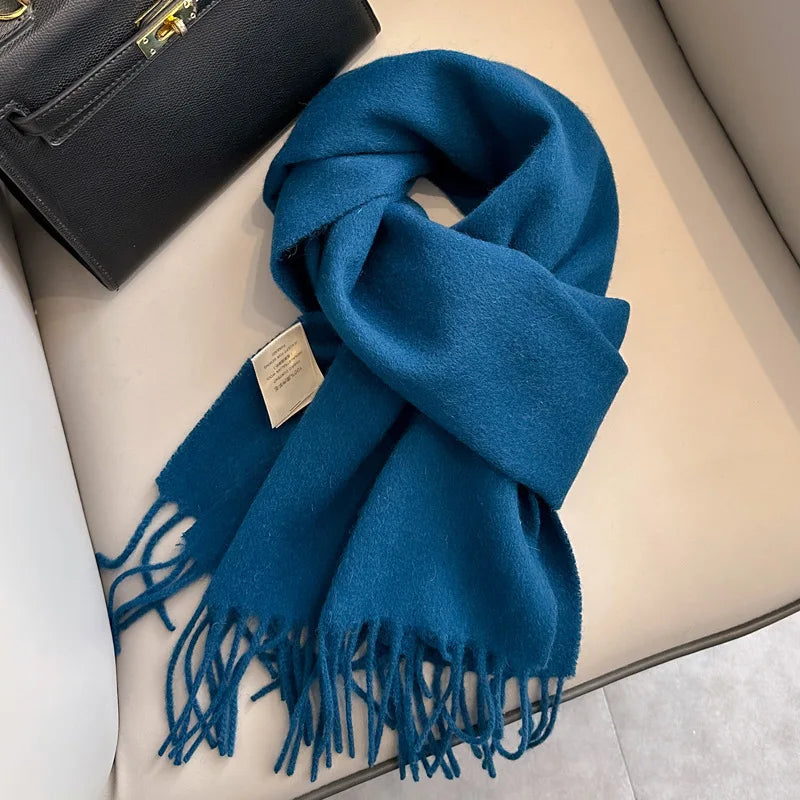 Classic Cozy 100% Wool Scarf