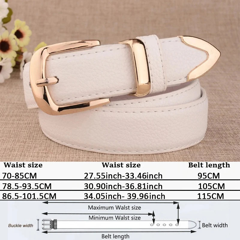 Sleek Elegance Leather Belt