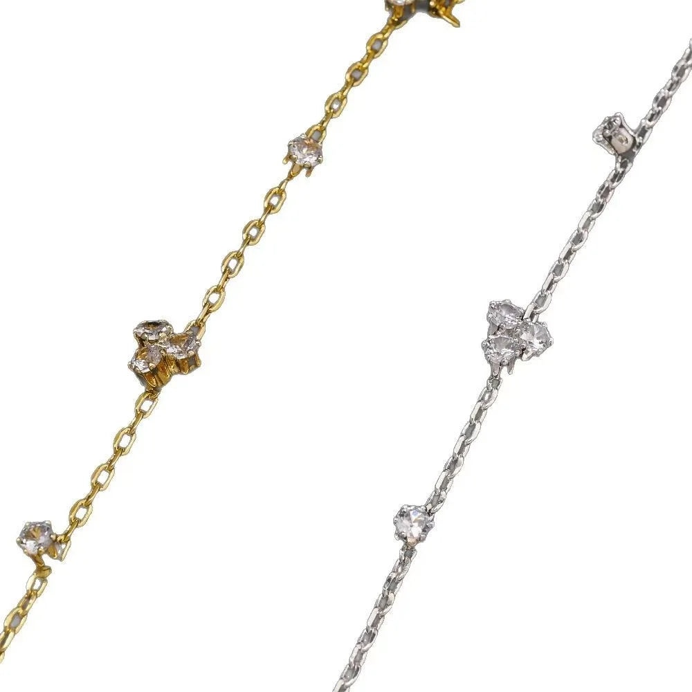 Starlight Floral Hand Bracelet