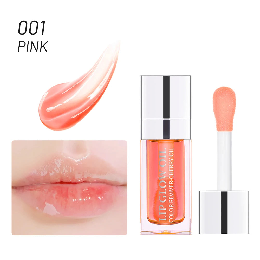 Crystal Jelly Lip Oil – Moisturizing & Plumping Lip Gloss, 6ml
