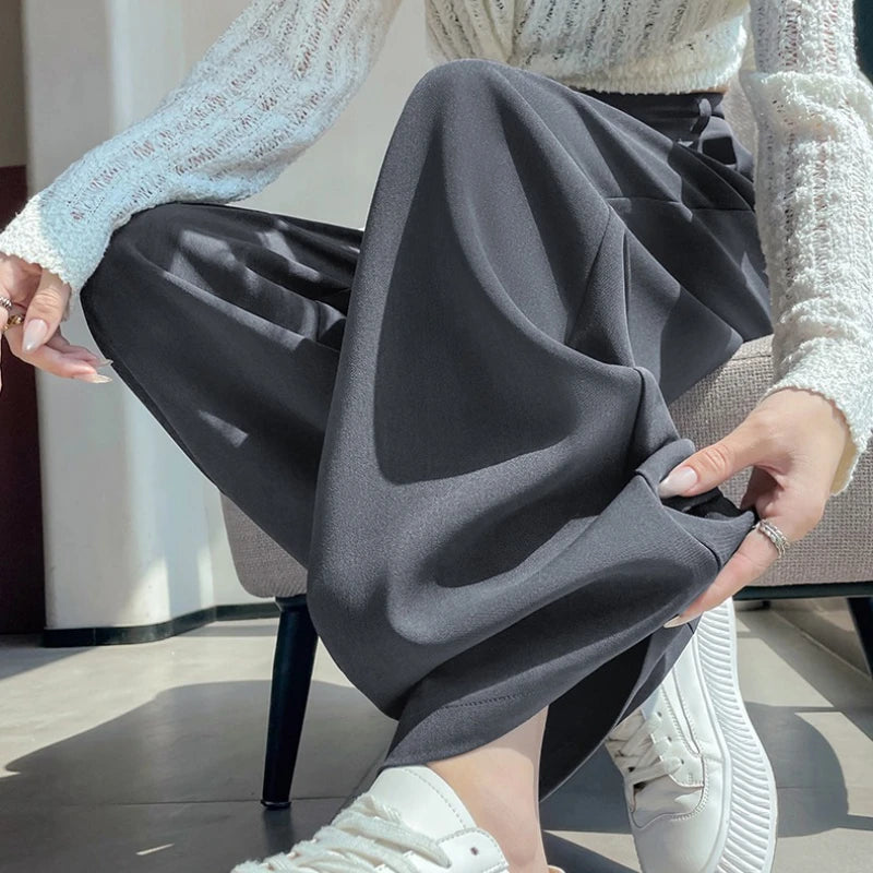 Korean Style High-Waist Loose Pants