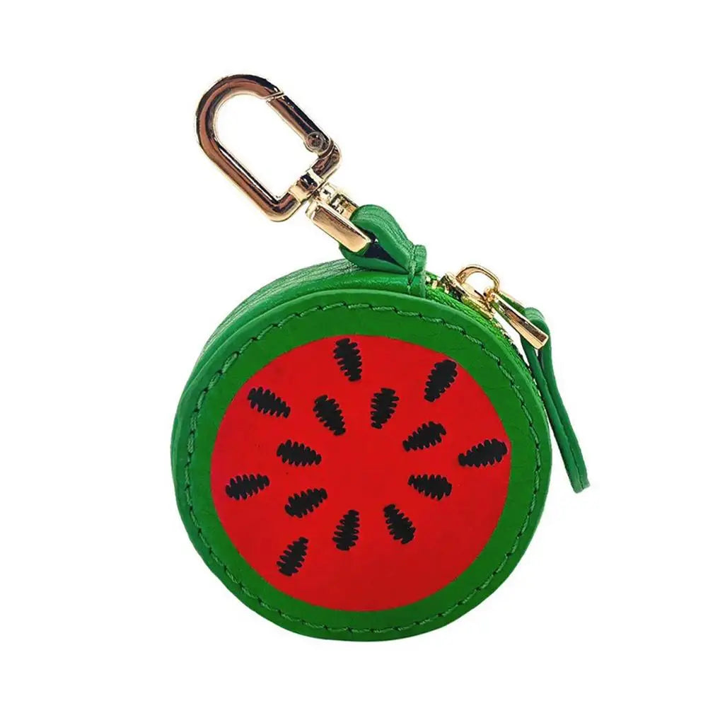 FruitPop Mini Leather Coin & Key Bag