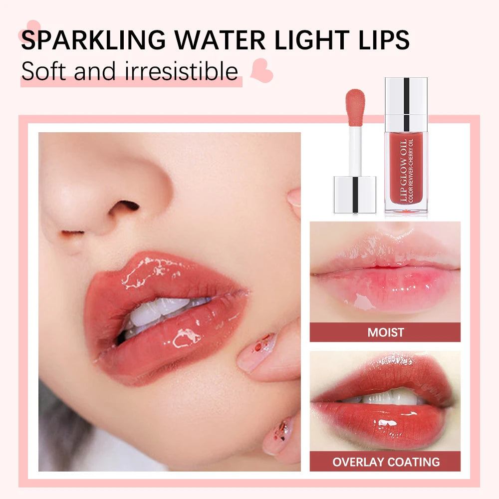 Crystal Jelly Lip Oil – Moisturizing & Plumping Lip Gloss, 6ml