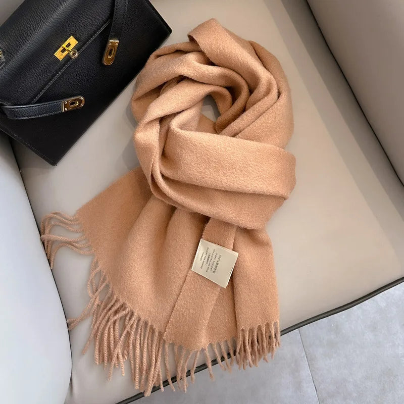 Classic Cozy 100% Wool Scarf