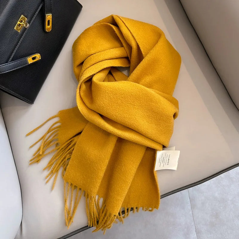 Classic Cozy 100% Wool Scarf