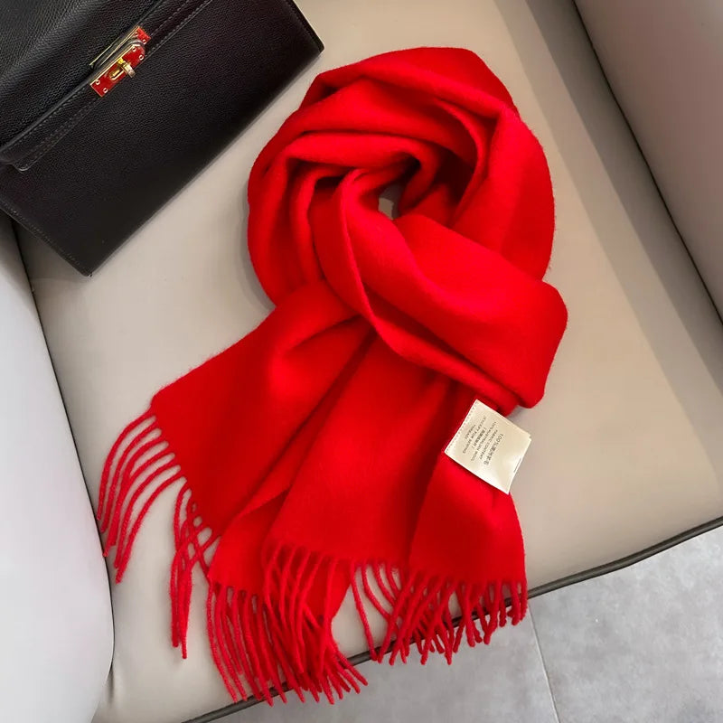 Classic Cozy 100% Wool Scarf